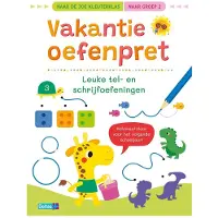 Zuidnederlandse Uitgeverij (ZNU) Vakantie oefenpret - Leuke tel- en schrijfoefeningen (naar de 3de kleuterklas / naar groep 2)