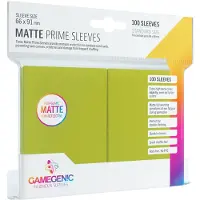GameGenic Prime Matte Sleeves 66x91mm Lime Groen (100 stuks)
