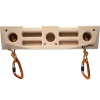 Crafty Climbing - Hangboard Sapphire - Trainingsbord 395 x 95 x 43 mm, sapphir