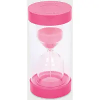 TickiT zandloper speelgoed ColourBright 2 minuten roze educatief.