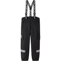 Reima Outdoor broek ' Tiksi ' lichtgrijs / zwart / wit