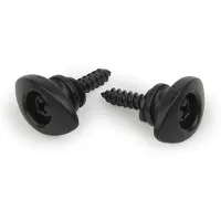 Daddario Elliptical End Pins Black