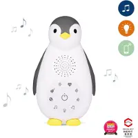 Zazu zzz Zazu 3-in-1 Muziekdoosje Zoë De Pinguïn | Grijs