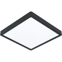 Eglo Argolis 2, Niet vervangbare lichtbron, 3000 K, 2400 lm, IP44, zwart