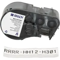 Brady M4C-375-7641 tape krimpkous zwart op wit 16,4 mm x 2,13 m (origineel)