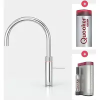 Quooker Cube Fusion round chroom met Combi reservoir