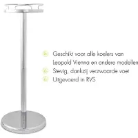 Leopold Vienna standaard voor champagnekoeler