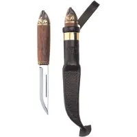 Marttiini Salmon Knife 552010W Polished 1.4034, Birch, bushcraftmes