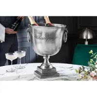 Invicta Elegante champagnekoeler CHAMPAGNE 40cm zilveren flessenkoeler - 37606