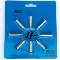 Double FF Inbus Assen Set (8 Stuks)