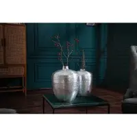 Invicta Elegante vazen set van 2 OOSTERSE 33cm zilver met de hand versierd - 40102