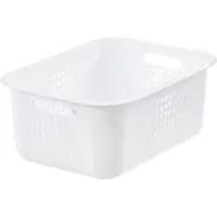 Smartstore Kunststof Mand 15 l Wit 28 x 37 x 15 cm