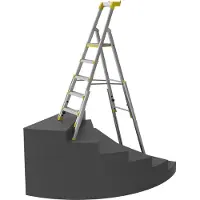 W.steps Uitschuifbare Werktrap Stairwell 55S - WI735525