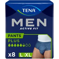 Tena Men Active Fit Plus L Incontinentie - 8 stuks - Incontinentiebroekjes