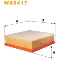 WIX FILTERS WA9417 Luchtfilter