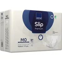 Abena Incontinentie Slip Premium M0 - Eendelig Verband ter Bescherming van Zwaar Urineverlies en (Dunne) Ontlasting - Perfecte Aansluiting door Flexibele Sluitstrips - 27 Stuks