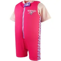 Speedo Learn To Swim Character Printed Floatsuit Roze 4-5 Years