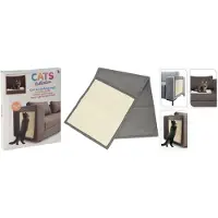 Pets Collection Kattenkrabmat 130x45 cm grijs