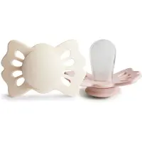 Kärkkäinen - Lucky Symmetrical Silicone 2-Pack - Cream/Blush - Size 1