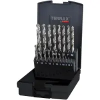Terrax Din 338 Type N Hss Ground Borenset 19 Stukken