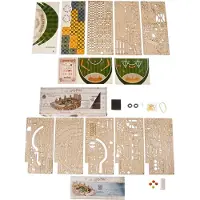 Ugears 3D Modelbouw - Quidditch Pinball - Harry Potter - Mechanisch Bouwpakket Hout - Educatief Speelgoed