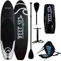 Deep Sea Sup Board Set Kayak Pro 300cm, Zwart