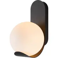 Nordlux Wandlamp buiten Dalius, dimbaar, zwart, metaal, Wandlamp buiten