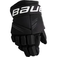 Bauer Hg X S24 Ijshockey Handschoenen (youth) Zwart / Wit 08.0"