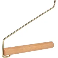QUVIO Kledinghanger / Kledinghaak - Hout en staal
