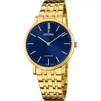 Festina Horloge, F20046/4 Zwitserse Acero, Goud