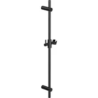 Hotbath Cobber M311 glijstang 90cm gepolijst zwart PVD
