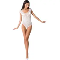 Passion BS064 - open net body - wit - S-L