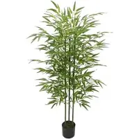 Buitengewoon Boet Kunstplant Bamboe Groen 155 cm