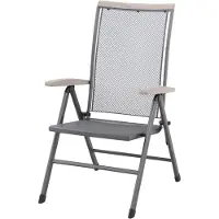 Royal Garden Balero standestoel ijzergrijs 2 stuks