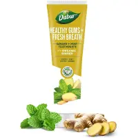 Dabur Tandpasta met gember en munt, , vegan, 100 ml