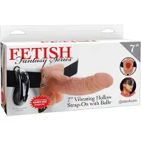 Pipedream - Fetish Strap-on 7 - opzetbare vibrator (huidkleurig)