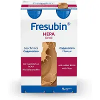 Fresubin hepa DRINK, cappuccino, drinkfles, 4 x 200 ml