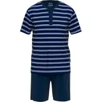 Ceceba Pyjama kort blauw / navy / wit
