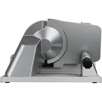 Ritter Tondo 13, elektrische snijmachine voor alles, met condensatormotor, zilverkleurig