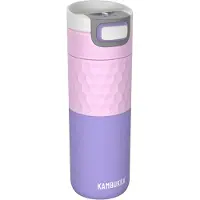 Kambukka thermosbeker - Etna Grip - 500ml - Pale Purple - dubbelwandig met 3in1 deksel - KA-11-01049