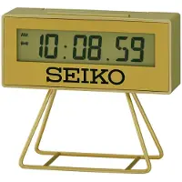 Seiko QHL062G Gouden Wecker