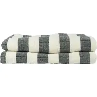 Sagaform Emilie plaid 130x170 cm Zwart-wit
