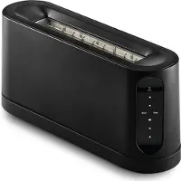 Jacob Jensen Broodrooster Long Slot Black