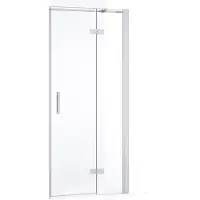Maxaro Diamond Douchedeur | 80 cm Chroom Helder glas Draaideur | Douchedeur glas | Glazen Douchedeur | Nisdeur Douche