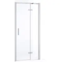 Maxaro Diamond Douchedeur | 80 cm Chroom Helder glas Draaideur | Douchedeur glas | Glazen Douchedeur | Nisdeur Douche