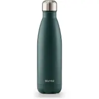 Blumtal Thermosfles - Met dubbele wand - Thermosbeker Koffie, Thee en Koele dranken - Travel Mug - 500ml - Donkergroen