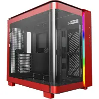 Montech KING 95 Tempered Glass ARGB Midi-tower PC-behuizing Rood