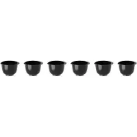 Mepal Margrethe mini schaal 25 ml 6-pack Zwart