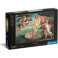 Clementoni - Puzzel - 2000 Stukjes - Botticelli: De Geboorte van Venus - Puzzel Voor Volwassenen