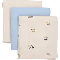 Pippi Baby Pippi Hydrofiele Doek - 3-pack - 70x70 cm - Hemels Blue - - 70x70 cm - Hydrofiele Doeken